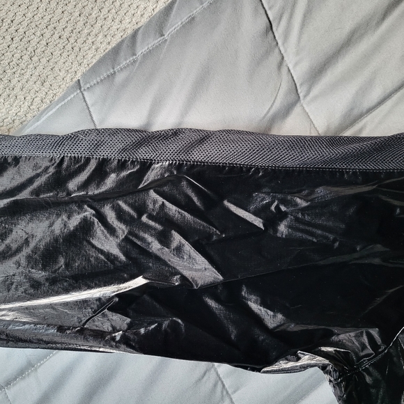 BNWT Large women's Zyia Midnight Gloss Bomber Jacket - Picture 3 of 4